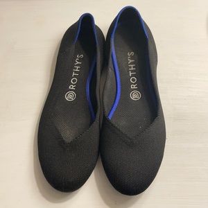 Rothy’s black - 2 sizes! 9 - Left & 9.5 - Right
